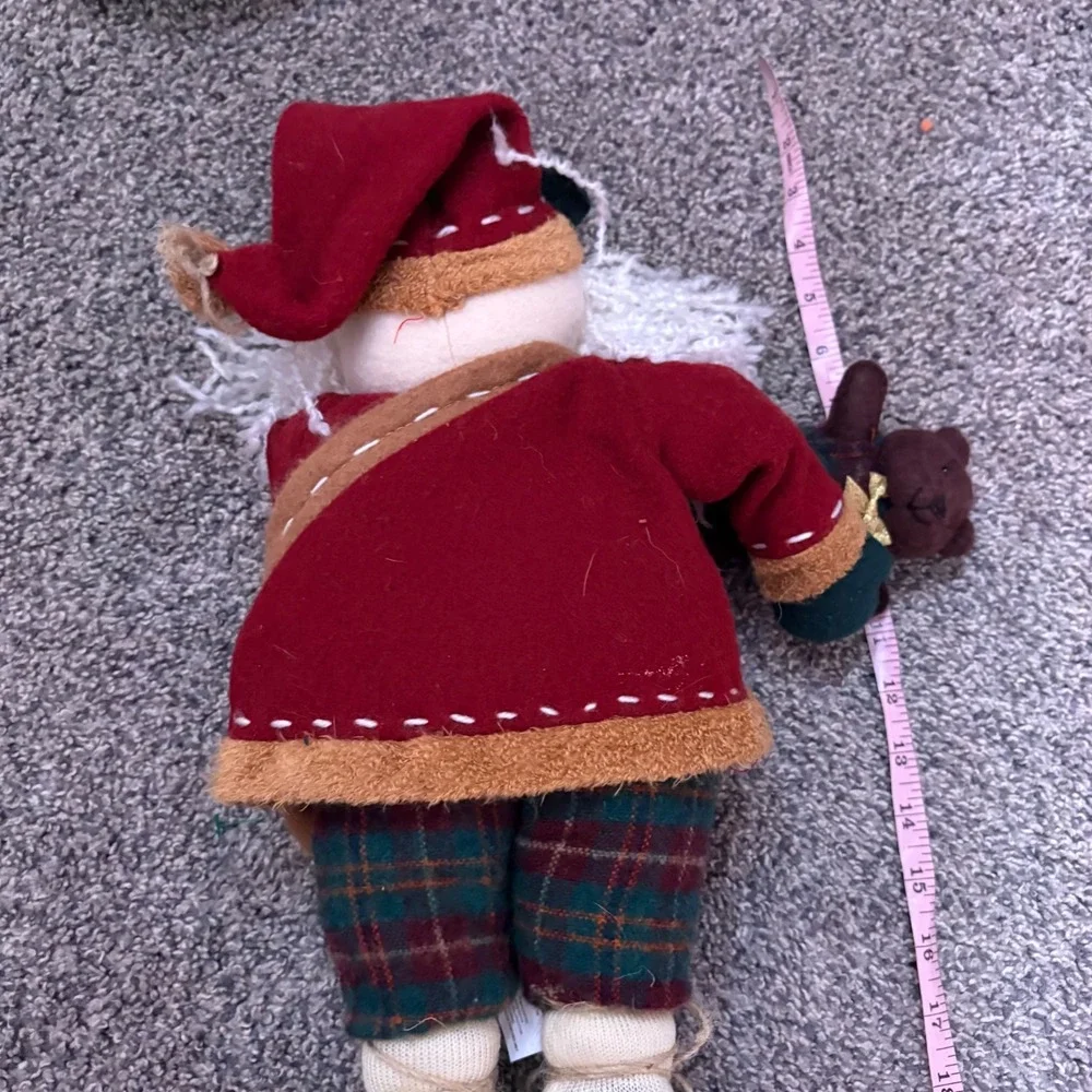 Rustic Santa Claus Doll Christmas Holiday Decor Large Plush‎ Figure